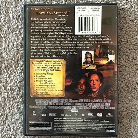 M. Night Shyamalan’s “The Village” Widescreen DVD! - Picture 2 of 5